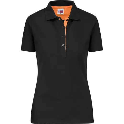 Ladies Solo Golf Shirt Orange